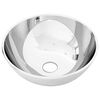 vidaXL Lavabo 28 x 10 cm C&eacute;ramique Argent&eacute;