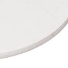 vidaXL Dessus de table Blanc Ø80x2,5 cm Bois de pin massif