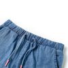 Short pour enfants bleu denim 128