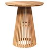 vidaXL Table d'appoint Marron 70 x 70 x 75 cm Bois de teck massif