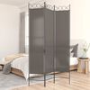 vidaXL Cloison de s&eacute;paration 3 panneaux Anthracite 120x200 cm Tissu