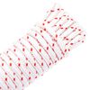 vidaXL Cordon de d&eacute;marrage &agrave; tirer blanc et rouge &Oslash;5 mm 10 m nylon