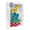 d&euml;na Ensemble de jouets en silicone en forme d'animaux Pastel 4 pcs