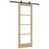 vidaXL Porte coulissante ORKDAL Naturel 73,5 x 198,5 cm