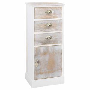 vidaXL Armoire lat&eacute;rale 38x28x86 cm Bois de Paulownia