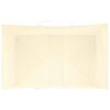 vidaXL Sacs en papier 250 pcs avec poign&eacute;es jaune 21x11x36 cm