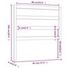 vidaXL T&ecirc;te de lit 95x4x100 cm Bois massif de pin