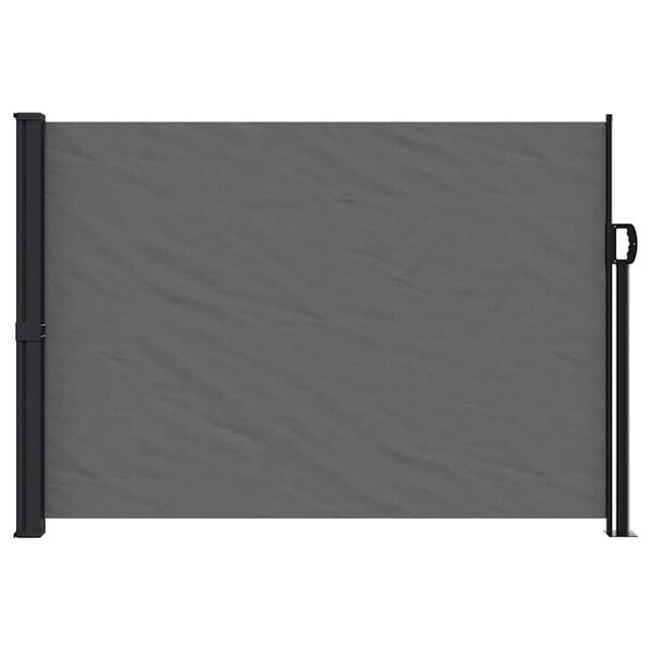 vidaXL Store latéral rétractable Anthracite 140 x 600 cm