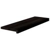 vidaXL Marches d'escalier 16 pcs marron fonc&eacute; 80x30x2 cm ch&ecirc;ne massif