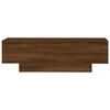 vidaXL Table basse ch&ecirc;ne marron 100x49,5x31 cm bois d'ing&eacute;nierie