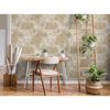 DUTCH WALLCOVERINGS Papier peint Tropical Beige et dor&eacute;