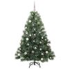 vidaXL Sapin de No&euml;l artificiel avec 150 LED Vert 150 cm PE et PVC