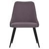 vidaXL Chaises &agrave; manger lot de 6 taupe tissu