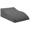 vidaXL Coussin pour les jambes 68 x 41 x 21 cm Mousse PU Gris