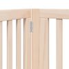 vidaXL Barri&egrave;re pour chien porte pliable 10 panneaux bois de peuplier