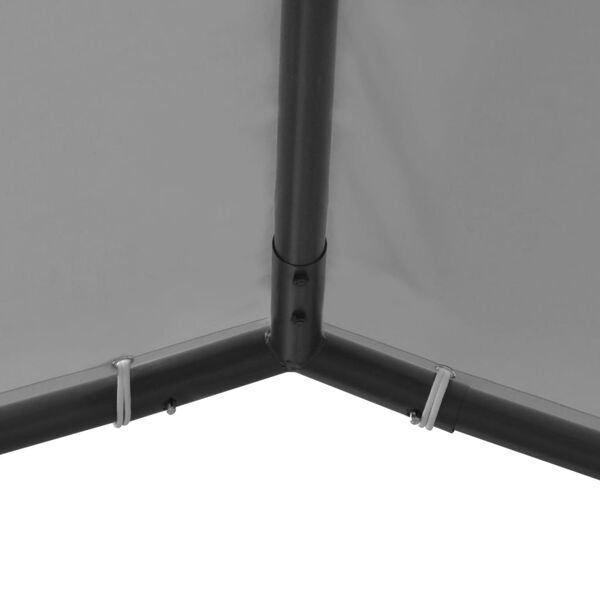 vidaXL Belv&eacute;d&egrave;re de jardin Acier 400 x 400 x 260 cm Anthracite