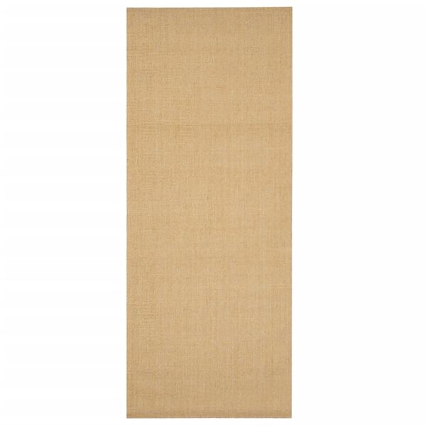 vidaXL Tapis Sisal naturel 80x200 cm