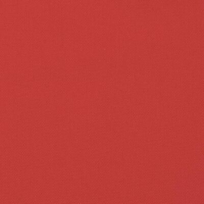 vidaXL Coussins de palette 5 pcs rouge tissu