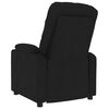 vidaXL Fauteuil de massage Noir Tissu