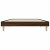 vidaXL Cadre de lit sans matelas ch&ecirc;ne marron 100x200 cm