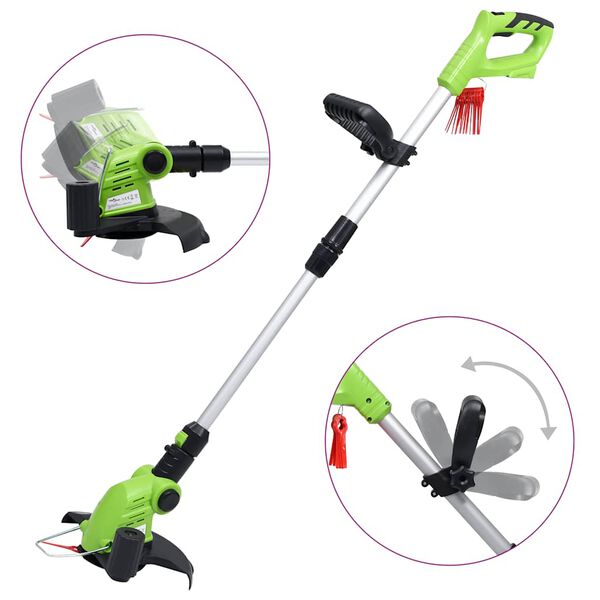 vidaXL Ensemble d'outils &eacute;lectriques sans fil de jardin 3 pcs