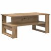 vidaXL Table basse Ch&ecirc;ne artisanal 90 x 50 x 40 cm Bois d'ing&eacute;nierie