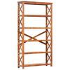 vidaXL Biblioth&egrave;que 100x30x180cm Bois massif d'acacia et finition miel