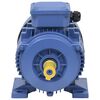 vidaXL Moteur &eacute;lectrique triphas&eacute; Aluminium 1,5kW/2 CH 2840 tr/min