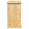 vidaXL Armoire lavabo de salle de bain Corona bois de pin massif