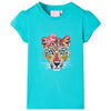 T-shirt pour enfants menthe 128