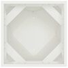vidaXL Jardini&egrave;re Blanc 40 x 40 x 75 cm Acier