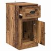 vidaXL Meuble d'appoint Bois ancien 40 x 50 x 75 cm Bois d'ing&eacute;nierie