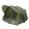 vidaXL Tente de p&ecirc;che 5 personnes vert olive imperm&eacute;able