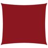 vidaXL Voile de parasol tissu oxford carr&eacute; 2x2 m rouge
