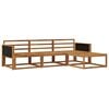vidaXL Ensemble de canap&eacute;s d'ext&eacute;rieur 4 pc Naturel