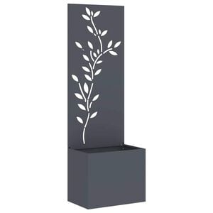 vidaXL &Eacute;cran de confidentialit&eacute; de jardin Anthracite 50 x 32 x 150 cm