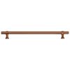 vidaXL Poign&eacute;es d'armoire 5 pcs bronze 224 mm acier inoxydable