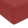 vidaXL Coussin de canap&eacute; d'ext&eacute;rieur Bordeaux 60 x 60 x 8 cm Polyester