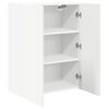 vidaXL Ensemble de meuble TV mural Montage mural 6 pcs Blanc