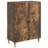 vidaXL Buffet Ch&ecirc;ne fum&eacute; 66 x 34,5 x 90 cm Bois d'ing&eacute;nierie