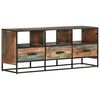 vidaXL Meuble TV 110x30x45 cm Bois de r&eacute;cup&eacute;ration massif