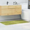 vidaXL Tapis de bain antid&eacute;rapant Vert 70 x 120 cm PP