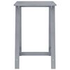 vidaXL Ensemble de bar d'ext&eacute;rieur 3 pcs Gris Bois d'acacia massif