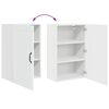 vidaXL Armoire de cuisine Kalmar Blanc brillant 50 x 31 x 80 cm