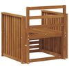 vidaXL Ensemble de canap&eacute;s d'ext&eacute;rieur Naturel 71 x 63 x 73 cm