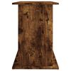 vidaXL Support pour aquarium ch&ecirc;ne fum&eacute; 121x41x58 cm bois d'ing&eacute;nierie