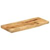 vidaXL Dessus de table 70x40x2,5 cm bord vif bois massif manguier brut