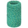 vidaXL Corde de bateau Vert 2 mm 500 m Polypropyl&egrave;ne