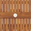 vidaXL Ensemble &agrave; manger de jardin 5 pcs Bois d'acacia solide