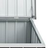 vidaXL Bo&icirc;te de rangement de jardin Anthracite 129x67x65 cm